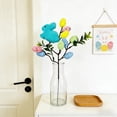thumbnail image 4 of ddioayh Easter Floral Picks Artificial Flower Stem-Shapes with Berry Egg Easter Spring Bunny Decoration 28cm for Home Festival Decor, 4 of 6