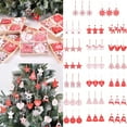 Christmas Decorations Wooden Pendant Christmas Tree DIY Hanging