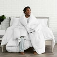 thumbnail image 2 of Bare Home Goose Down Alternative Comforter, Oversized Queen, White, 2 of 5
