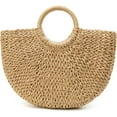 thumbnail image 2 of Kukuzhu Straw Beach Bag Large Woven Straw Bag Handbag Women's Woven Tote Bag Summer Beach Tote with Tassel for Travel, 2 of 7