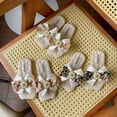 thumbnail image 6 of Godom Toddler Slippers House Open Toe Comfy Slippers Summer Non-Slip Beach Shoes Kid Cloud Slides, 6 of 6