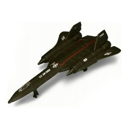 Tailwinds U.S. Air Force SR-71 Blackbird Fighter Jet, Black - Maisto 15088 - 5" Scale Diecast Model Plane