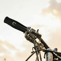 PBPBOX Atv Handlebar Grips Motorcycle Handlebar Grip Black Rubber Enhanced Control For 1 Pair