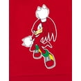 thumbnail image 2 of SEGA Sonic the Hedgehog Knuckles Fleece Zip Up Hoodie Logo Little Kid to Big, 2 of 5