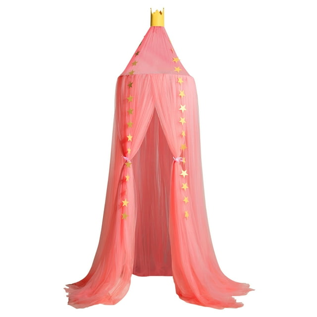 Mosquitera de cuna de verano, mosquitera de viento de princesa, cuna para bebé, cúpula colgante, cortina de cama para el suelo Wmkox3418yii hfskjfh3411