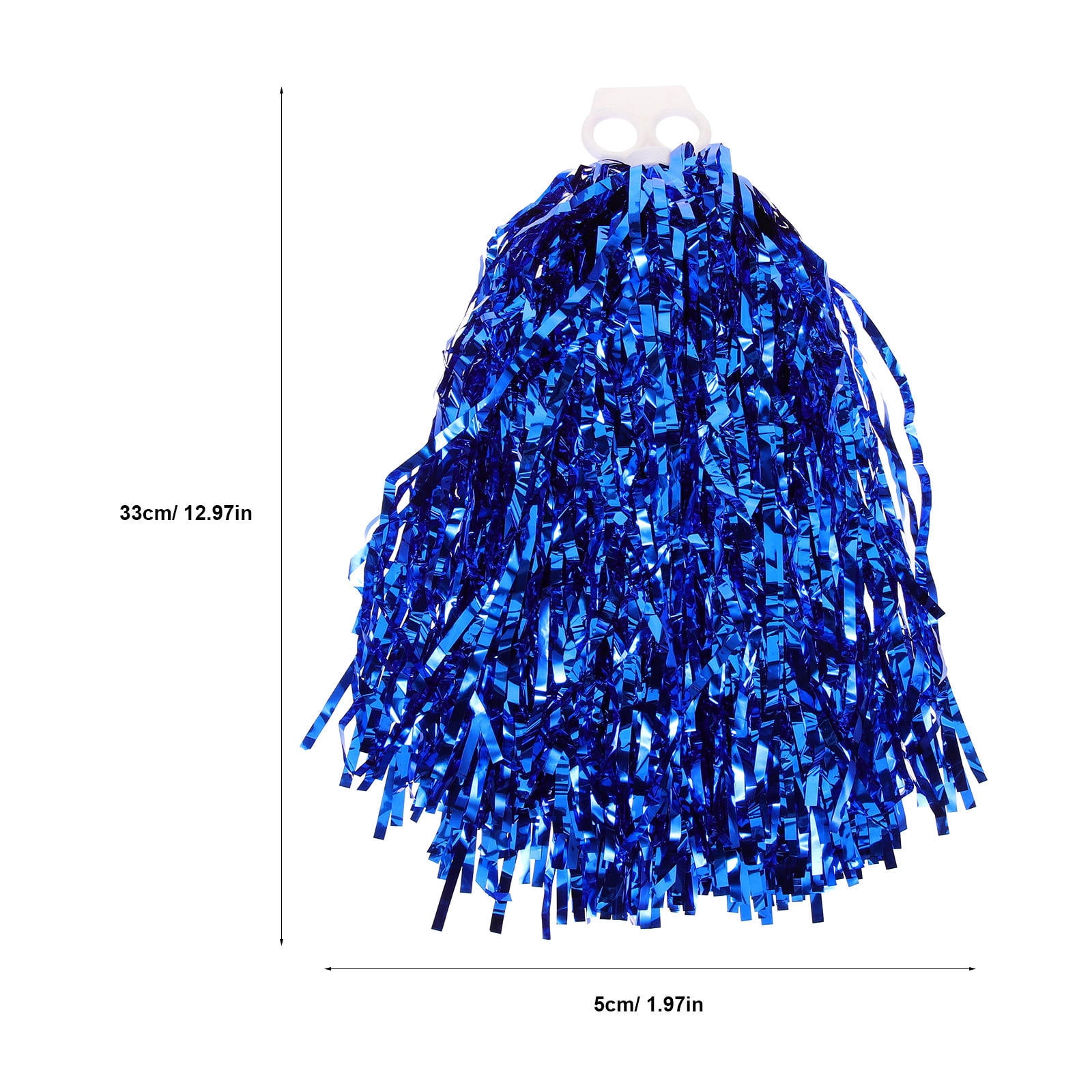 ELAYARD 10-Pack Cheerleading Pom Poms PVC Spirit Sticks for Sports, Dance, Rallies, and School Events