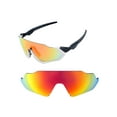 thumbnail image 5 of Walleva Fire Red Polarized Replacement Lenses for Oakley Flight Jacket Sunglasses, 5 of 5