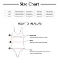 thumbnail image 2 of Kcodviy 2025 Maillot de Bain pour Femme Découpé Maillot de Bain Blanc Découpé Bikini Taille Haute Short de Boxe Maillot de Bain Robe de Bikini Rouge Bikini Bandeau, 2 of 7