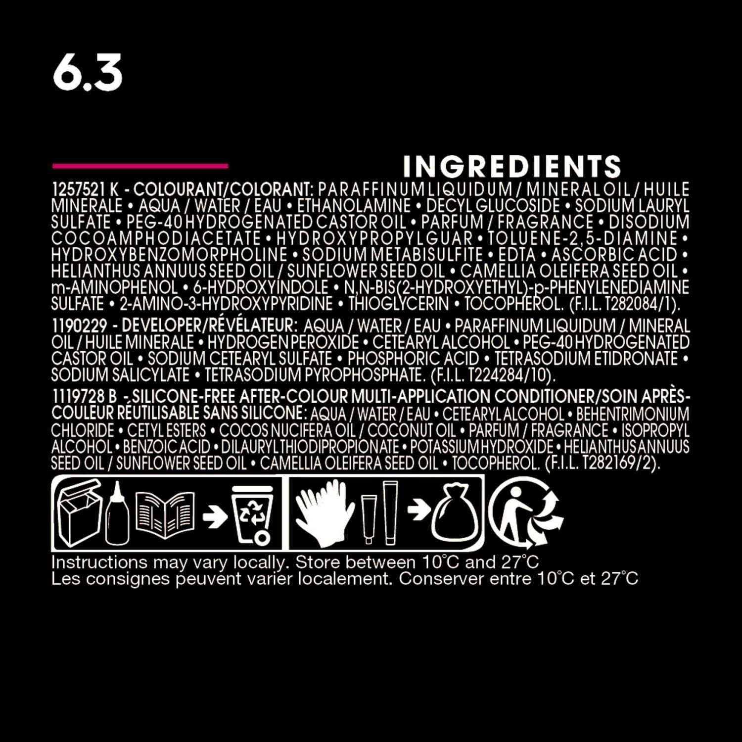 Olia Permanent Hair Dye Ammonia Free, 100% Grey Coverage, 1 pack