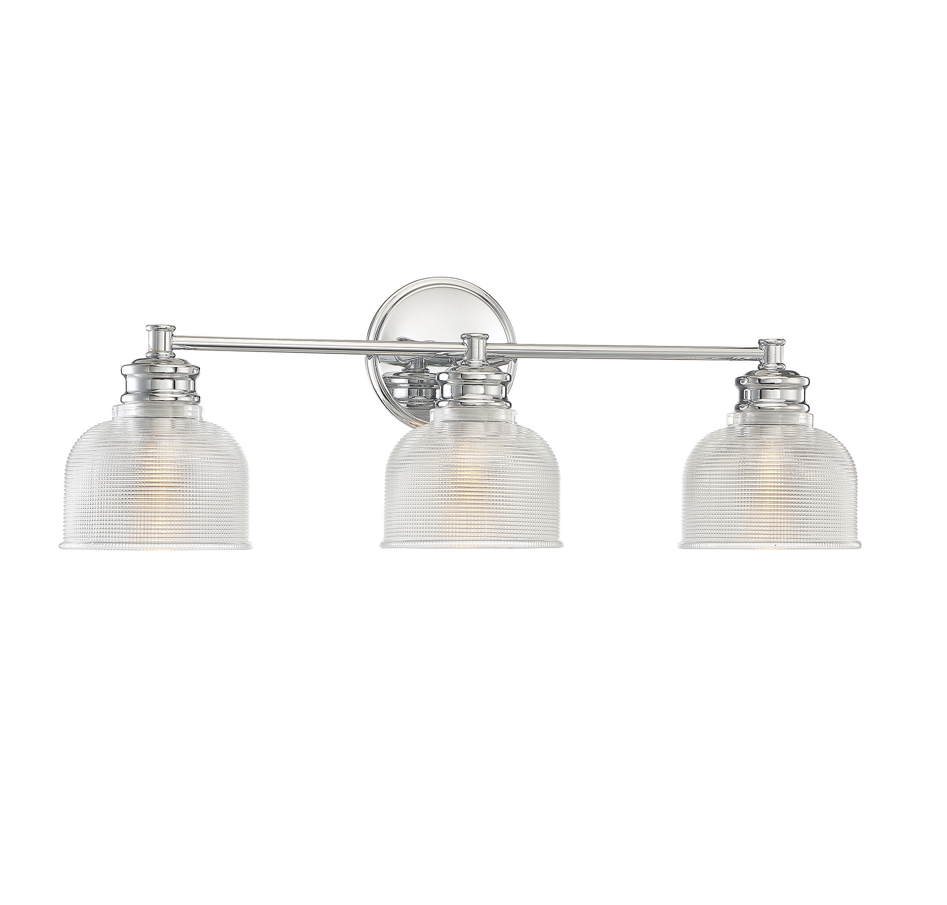 Trade Winds Lighting 3-Light Bathroom Vanity Light In Chrome
