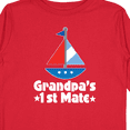 thumbnail image 4 of Inktastic Grandpas First Mate Nautical Sailboat Boys Long Sleeve Toddler T-Shirt, 4 of 5