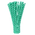 thumbnail image 4 of Straws Disposable, Green Straws, Green Paper, 7.75 In, Cocktail Straws, Picnic Party Decorations, Party Supplies, Summer Party Decor, 100 Pc, 4 of 9