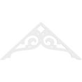 thumbnail image 2 of Ekena Millwork 60"W x 27 1/2"H x 1"P (11/12) Pitch Bordeaux Architectural Grade PVC Gable Pediment, 2 of 5