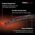 thumbnail image 4 of TRICO 26-1 Exact Fit 26 Inch Pack of 1 Conventional Automotive Replacement Wiper Blade For Car, 4 of 6