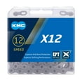 KMC X12 Chain 12Speed, TI Gold/Black, Mountain Bike/Road/Gravel 12 Speed Chain Shimano, SRAM