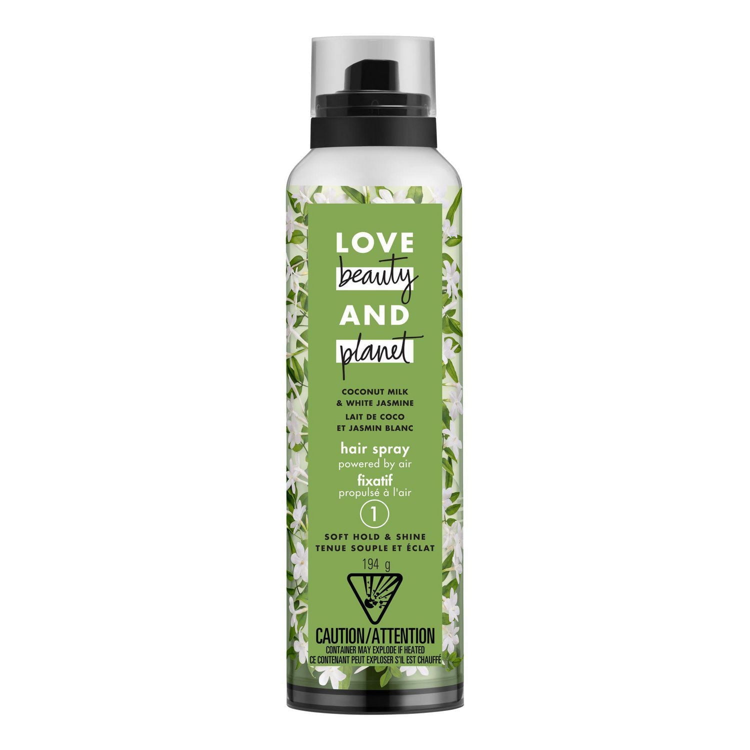 Love Beauty and Planet Coconut Milk & White Jasmine Soft Hold Hairspray