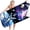 A, variant on GFHFHITJ 100% Cotton Beach Towels | 1 Pack Of 30 X 60" Navy Pool Towels for Adults And Kids | Absorbent & Quick Dry Towels (Fish & Stripes).