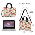 thumbnail image 3 of Laptop Bag Laptop Briefcase 15.7 x 3 x 11.8 Inches Laptop Bag Briefcases Laptop Storage Travel Laptop Bag Work Laptop Bag Pink Strawberry2, 3 of 8