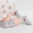 thumbnail image 4 of Byseng Baby Shoes Non-Slip Breathable Slippers, Soft Rubber Sole, Gray, 11.5, 4 of 8