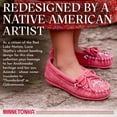 thumbnail image 6 of Minnetonka Children's Thunderbird Animikii Suede Beaded Moccasins, Brown 4 Big Kid, 6 of 6