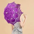 thumbnail image 7 of Shooting Props Photography Decorative Umbrella for Weddings and Dance Events - Elegant Lace Design with Wooden Handle for Stunning Photoshoots, 7 of 7