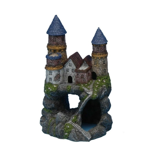 Penn-Plax Medium Enchanted Castle- Resin