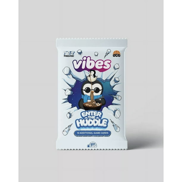 pudgy penguins booster box Vibes: Enter the Huddle (1st Edition) (Pudgy Penguins!)  Flipside Gaming Foil Rare or 1 Non Vibes Pudgy Penguins Booster |