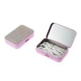 thumbnail image 1 of Estuche para hilo dental LIGHUFEIC, 2 unidades, rosa brillante con espejo, 1 of 7