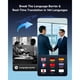 thumbnail image 2 of Auriculares con traducción automática por IA Traductor Bluetooth para 144 idiomas y acentos con pantalla táctil LCD Auriculares en tiempo real compatibles con teléfonos inteligentes, 2 of 8