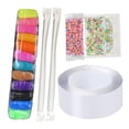 thumbnail image 4 of Impermeable Resistente Extraíble Con Pajitas Y Arcilla Para Manualidades DIY 1mm 5m Con Lentejuelas Macarena Cintas para manualidades, 4 of 8