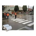thumbnail image 2 of Preformed Thermoplastic Pavement Markings, Thermoplastic, 30 ft Length, 12 in Width, White, 2 of 2