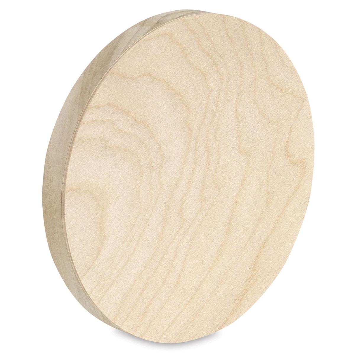 American Easel Wood Painting Panel - 6" x 8" x 7/8", Oval Panel