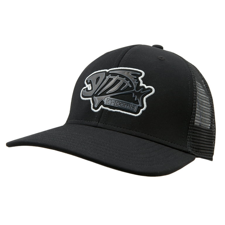 Gloomis Fishing Gloomis Tonal Cap - Black, One Size Fits Most  [GHATTONLFSHBK] 