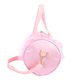thumbnail image 3 of Bolso de ballet para niñas, bolso de hombro para danza con lentejuelas y bailarina infantil (gasa corta rosa), 3 of 9