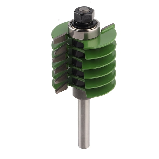 Vástago De Broca Para Enrutador, Broca Para Enrutador Verde, Resistencia A La Flexión De Acero De Tungsteno, Construcción De Carpintería Industrial Para Carpintería ANGGREK Router Bit 8mm Shank