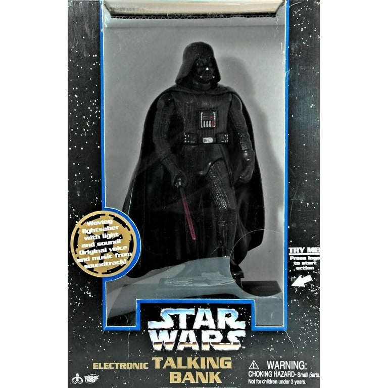 Star Wars Darth Vader Black Electronic Talking Bank - Walmart.com