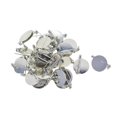 thumbnail image 1 of Broche pin espaldas redondas perfecl 50 piezas plata 20 mm y 25 mm, 1 of 8