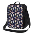 thumbnail image 1 of Fotbe Sharks In Sunglasses Lonchera Bolsa de Almuerzo para Hombres y Mujeres, Lonchera de Gran Capacidad, Bolsa de Almuerzo Reutilizable, Bolsa Térmica Aislante, 1 of 7