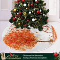 thumbnail image 6 of FMSHPON Autumn Fall TreeBicycle Xmas Christmas Tree Skirt Stand Mat for Holiday Party Decoration Indoor Outdoor 36 inches, 6 of 6