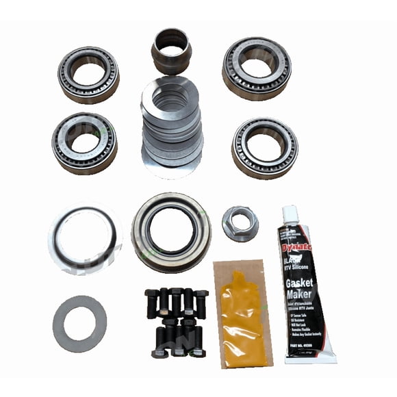 Fits 2018-2023 Jeep Wrangler JL Revolution Gear and Axle Differential Ring and Pinion Installation Kit 35-2070 DANA 30/186 Millimeter JL Style Front Axle