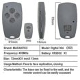 thumbnail image 5 of Marantec Digital 302 304 313 Comfort 220 250 252 43392mhz Garage Remote Control 433mhz Fixed Code Transmitter Gate Keyfob fg2025031701280, 5 of 5