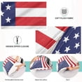 thumbnail image 4 of Coolnut American Flag Zipped Velvet Pillowcases 20x26 in, Soft and Cozy Decor Giftsative Plush Pillow Case with Hidden Zipper for Bedroom, Sofa, Couch107, 4 of 7
