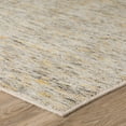 thumbnail image 3 of Addison Rugs Addison Villager Textured Solid Wool and Viscose Area Rug 3' 6" x 5' 6" - Gold, 3 of 5