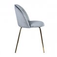 thumbnail image 4 of Silla de Comedor FurnitureR ZOMBA GOLD+GREY, 4 of 6