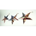thumbnail image 2 of Things2Die4 Juego de 3 Metal rústico americano bandera estrella pared arte patriótico colgante decoración del hogar Things2Die4 2468970-SET, 2 of 3