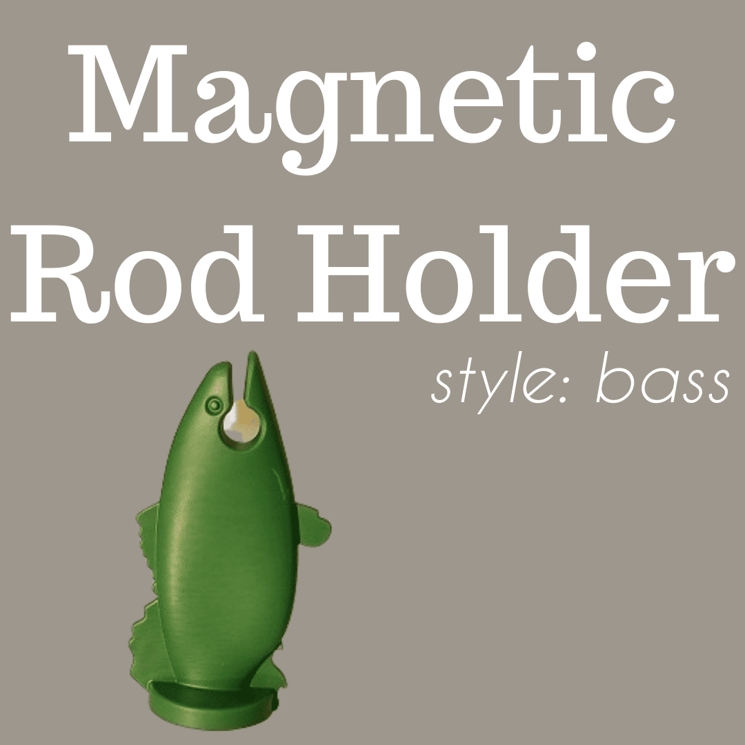 magnetic fishing rod holder