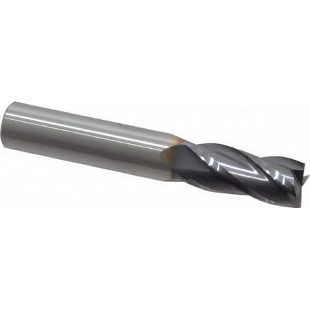 

7/16 1 LOC 7/16 Shank Diam 2-3/4 OAL 4 Flute Solid Carbide Square End Mill