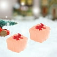 thumbnail image 6 of Cheapark 12pcs Luminous Mini Christmas Gift Boxes - Transparent Micro Small Ornament Accessories for Home Tree Holiday Decorations, 6 of 6