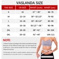 thumbnail image 2 of Vaslanda Waist Trainer for Women Weight loss-Neoprene Underbust Corset Sport Body Shaper Trimmer Girdle, 2 of 8