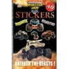 Unleash the Beasts (Monster Jam Sticker Books) [Paperback - Used]